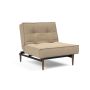 Innovation Living Splitback Styletto Chair Dark Wood - stof 587