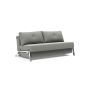 Innovation Living Cubed 160 Chrome Sofa Bed - stof 853