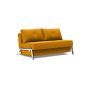 Innovation Living Cubed 140 Chrome Sofa Bed - stof 507