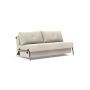 Innovation Living Cubed 160 Alu Sofa Bed - stof 594