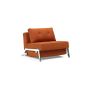 Innovation Living Cubed 90 Chrome Chair - stof 412