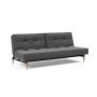 Innovation Living Splitback Styletto Sofa Bed Light Wood - stof 852