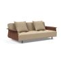 Innovation Living Long Horn D.E.L. Sofa Bed With Arms - stof 587