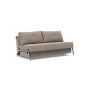 Innovation Living Cubed 160 Alu Sofa Bed - stof 318