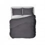 Kayori dekbedovertrek Showa Flanel - Antracite