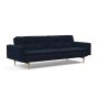 Innovation Living Dublexo Styletto Sofa Bed Light Wood With Arms - stof 528