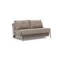 Innovation Living Cubed 140 Alu Sofa Bed - stof 318