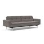 Innovation Living Dublexo Chrome Sofa Bed With Arms - stof 521