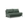 Innovation Living Cubed 140 Alu Sofa Bed - stof 518