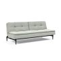 Innovation Living Dublexo Styletto Sofa Bed Black Wood - stof 888