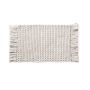 Heckett & Lane Madras Badmat 60 x 100 cm Off-White