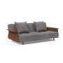Innovation Living Long Horn D.E.L. Sofa Bed With Arms - stof 282