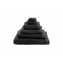 Heckett & Lane Badhanddoek Bath Grant Night Black 60 x 110 cm