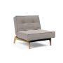 Innovation Living Splitback Eik Chair Oak - stof 321