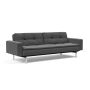 Innovation Living Dublexo Chrome Sofa Bed With Arms - stof 852