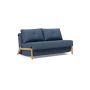 Innovation Living Cubed 140 Wood Sofa Bed - stof 302