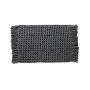 Heckett & Lane Madras Badmat 60 x 100 cm Dark Grey