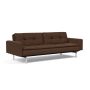 Innovation Living Dublexo Chrome Sofa Bed With Arms - stof 359