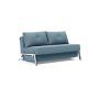 Innovation Living Cubed 140 Chrome Sofa Bed - stof 525