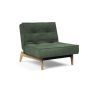 Innovation Living Splitback Eik Chair Oak - stof 281