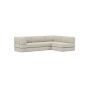 Innovation Living CozyPad Sofa BedL-Shape with arms - stof 539