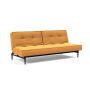 Innovation Living Splitback Styletto Sofa Bed Black Wood - stof 536