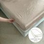 Kayori Saya Hoeslaken Katoen-Satijn Beige