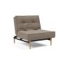 Innovation Living Splitback Styletto Chair Light Wood - stof 850