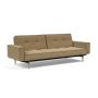 Innovation Living Splitback Styletto Sofa Bed Light Wood With Arms - stof 860