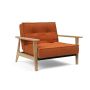 Innovation Living Splitback Frej Chair Oak - stof 412