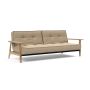 Innovation Living Splitback Frej Sofa Bed Oak - stof 587