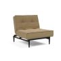 Innovation Living Splitback Styletto Chair Black Wood - stof 860