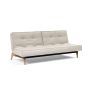 Innovation Living Splitback Eik Sofa Bed Oak - stof 280