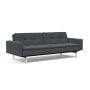 Innovation Living Dublexo Chrome Sofa Bed With Arms - stof 894