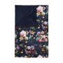 Essenza Plaid Fleur Nightblue 135 x 170 cm