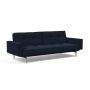 Innovation Living Splitback Styletto Sofa Bed Light Wood With Arms - stof 528