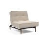 Innovation Living Splitback Styletto Chair Dark Wood - stof 612