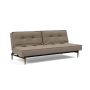 Innovation Living Splitback Styletto Sofa Bed Dark Wood - stof 850