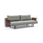 Innovation Living Recast Sofa Bed Dark Styletto With Arms - stof 853