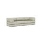 Innovation Living CozyPad Sofa Bed Grand with arms - stof 280