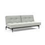 Innovation Living Splitback Styletto Sofa Bed Black Wood - stof 888
