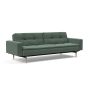 Innovation Living Dublexo Styletto Sofa Bed Light Wood With Arms - stof 518