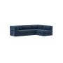 Innovation Living CozyPad Sofa BedL-Shape with arms - stof 414