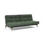 Innovation Living Splitback Styletto Sofa Bed Dark Wood - stof 281
