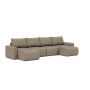 Innovation Living Norum Sofa Bed U-shape With Chunky Arms - stof 850