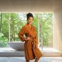 Kayori Izakaya Kimono Tencel - Leather