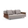 Innovation Living Long Horn D.E.L. Sofa Bed With Arms - stof 321