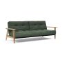 Innovation Living Splitback Frej Sofa Bed Oak - stof 281