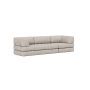 Innovation Living CozyPad Sofa Bed Grand with arms - stof 471