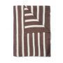 Marc O'Polo Plaid Structure knit Portabella 130 x 170 cm
